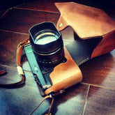 Fujifilm X Pro1 Leather Camera Case - kaza-deluxe